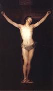 Francisco Goya Crucified Christ painting